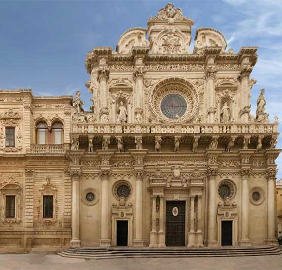 Barocco Leccese Facciata Santa Croce
